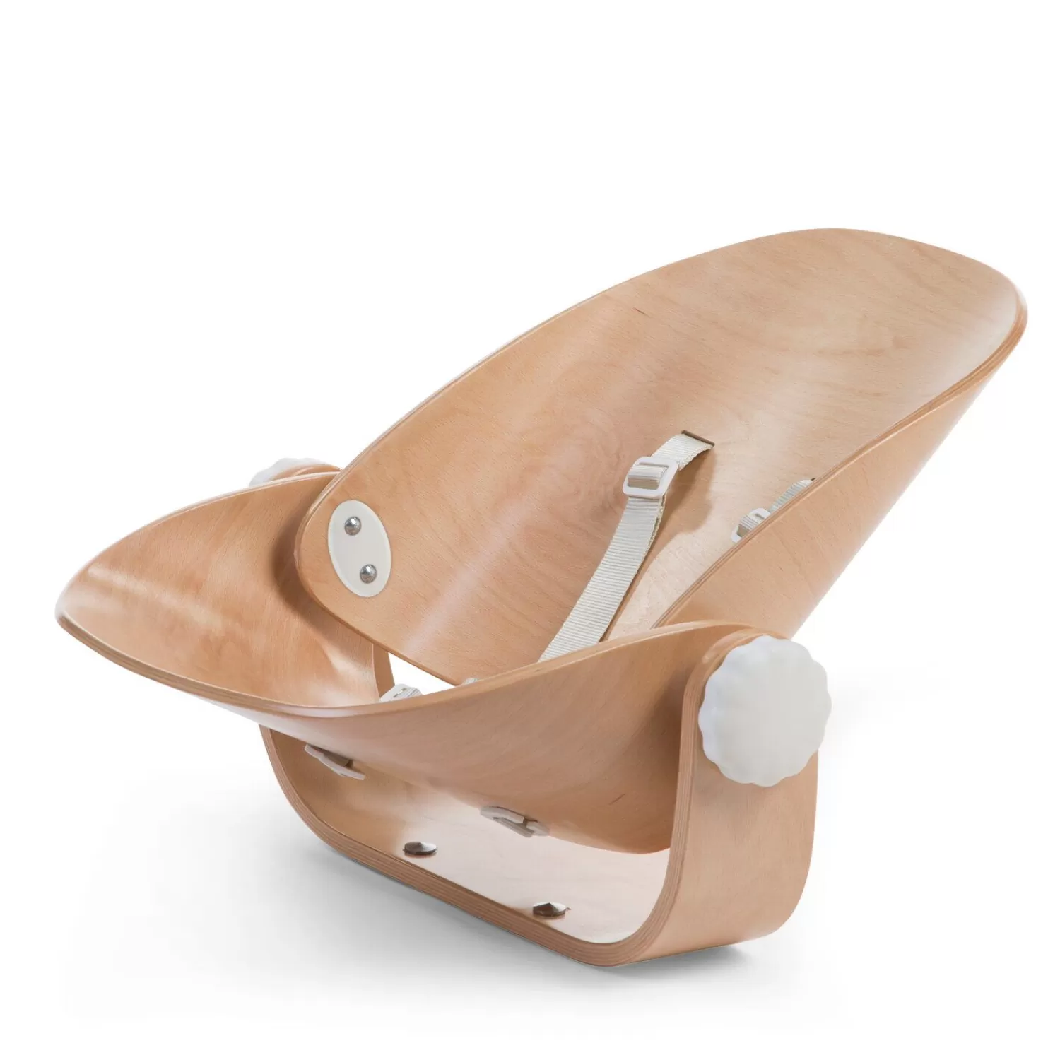 Chaises Évolutives | BÉABA Evolu Newborn Seat Pour Evolu 2 + One.80° - Bois - Blanc Nat Natural/white
