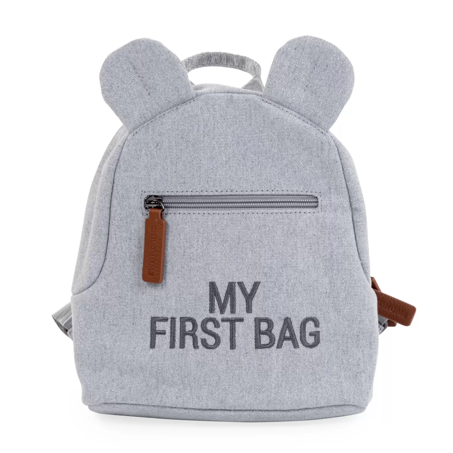 Cartables Enfant | Sacs À Dos Enfant | BÉABA My First Bag Sac A Dos Pour Enfants - Canvas - Gris Black/gold
