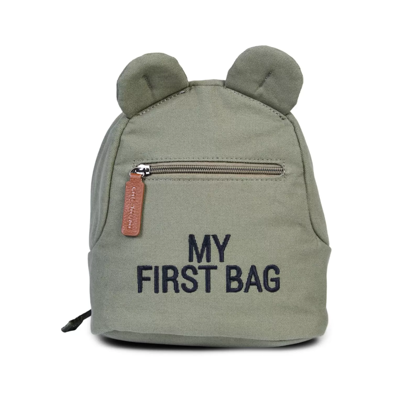 Sacs À Dos Enfant | Cartables Enfant | BÉABA My First Bag Sac A Dos Pour Enfants - Toile - Kaki Black/gold